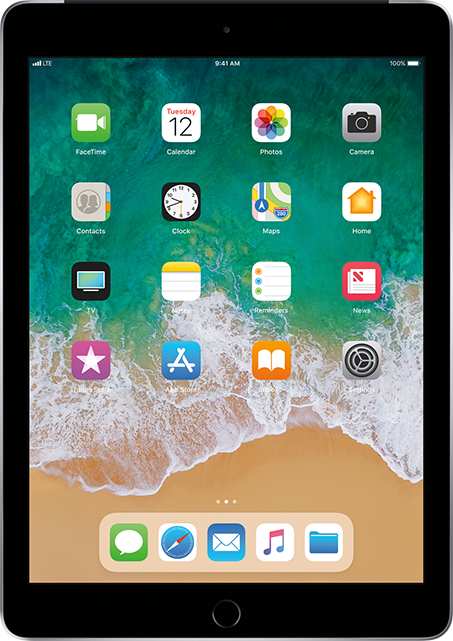 Apple iPad 9.7-inch (6th generation) Space Gray 32 GB from AT&T